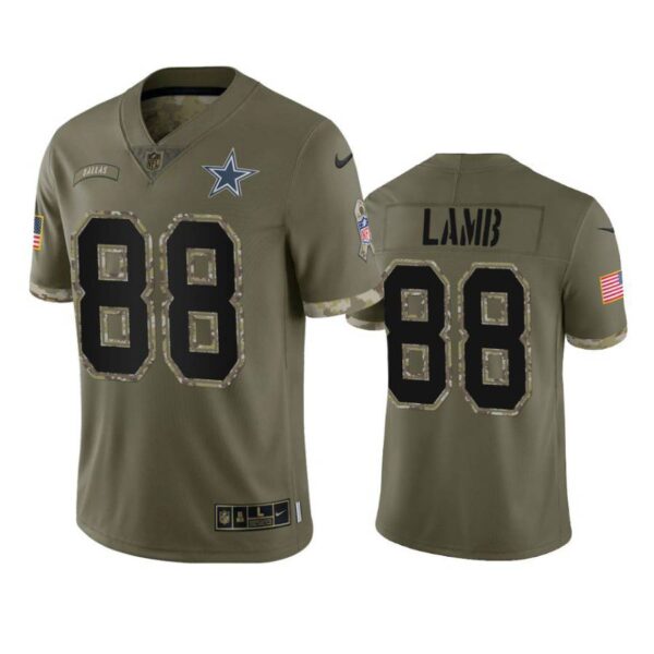 CeeDee Lamb Jersey Olive 88