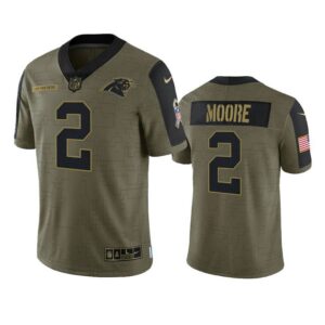 D.J. Moore Jersey Olive 2