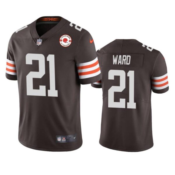 Denzel Ward Jersey Brown 21