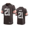 Denzel Ward Jersey Brown 21