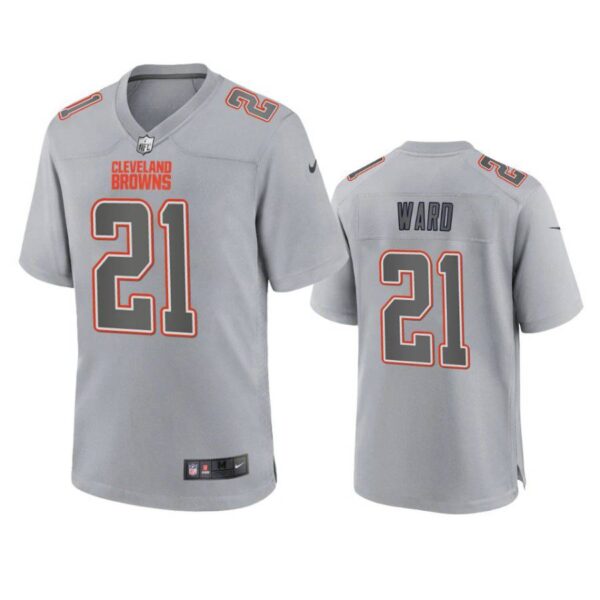 Denzel Ward Jersey Gray 21