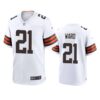 Denzel Ward Jersey White 21