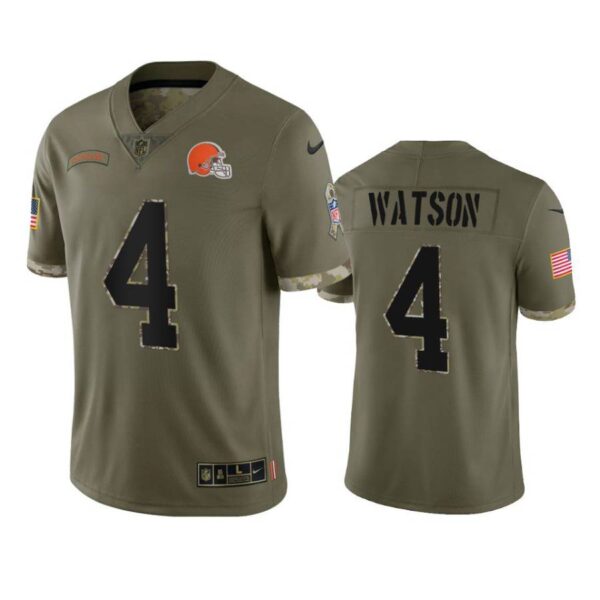 Deshaun Watson Jersey Olive 4