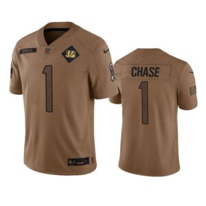 Ja Marr Chase Jersey Brown 1