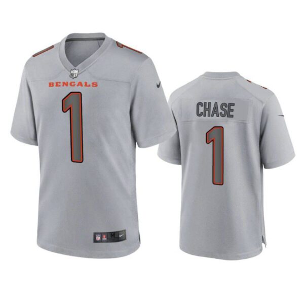 Ja’Marr Chase Jersey Gray 1