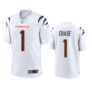 Ja’Marr Chase Jersey White 1