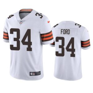 Jerome Ford Jersey White 34