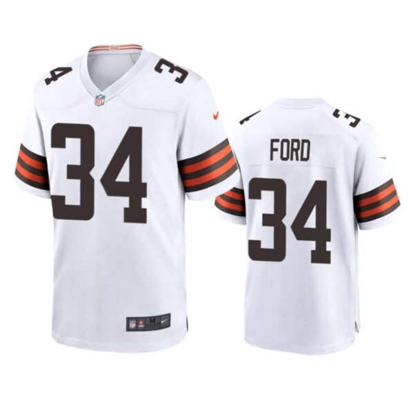 Jerome Ford Jersey White 34