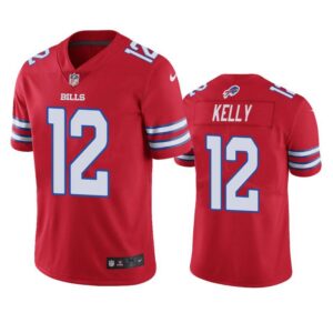 Jim Kelly Jersey Red 12