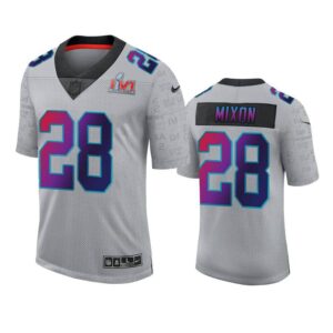 Joe Mixon Jersey Gray 28