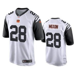 Joe Mixon Jersey White 28