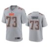 Joe Thomas Jersey Gray 73