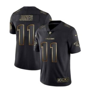Julio Jones Jersey Black Golden 11