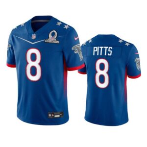 Kyle Pitts Jersey Royal 8