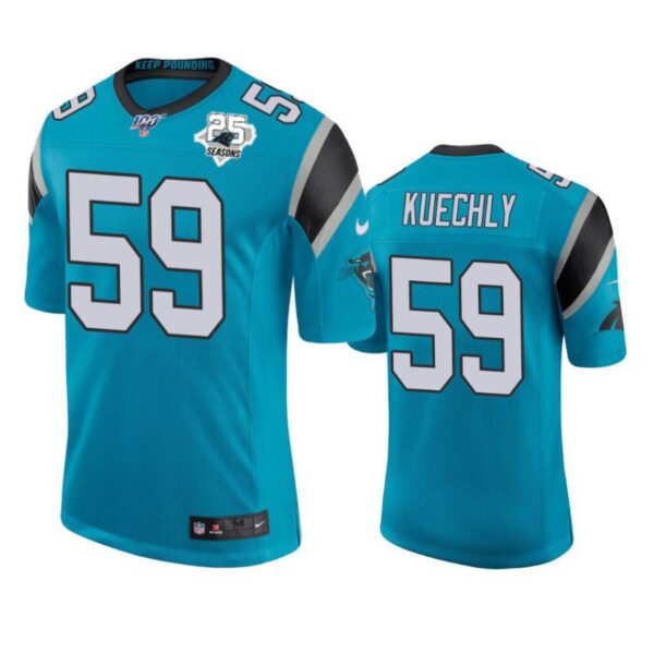 Luke Kuechly Jersey Blue 59