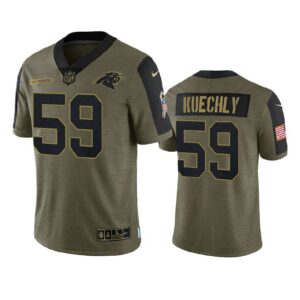 Luke Kuechly Jersey Olive 59