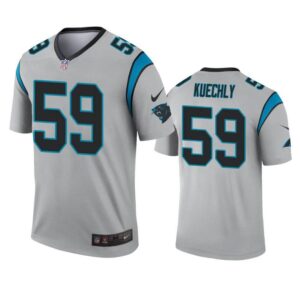 Luke Kuechly Jersey Silver 59