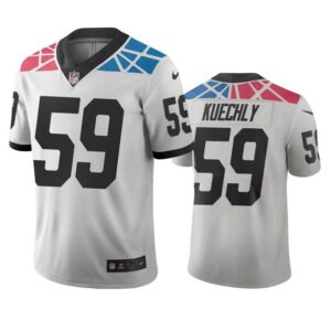 Luke Kuechly Jersey White 59