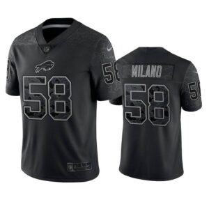 Matt Milano Jersey Black 58
