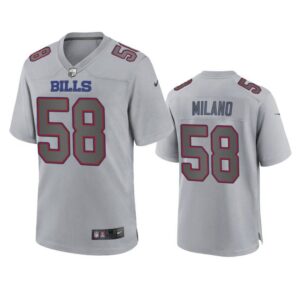 Matt Milano Jersey Gray 58