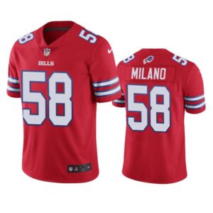 Matt Milano Jersey Red 58