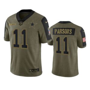 Micah Parsons Jersey Olive 11