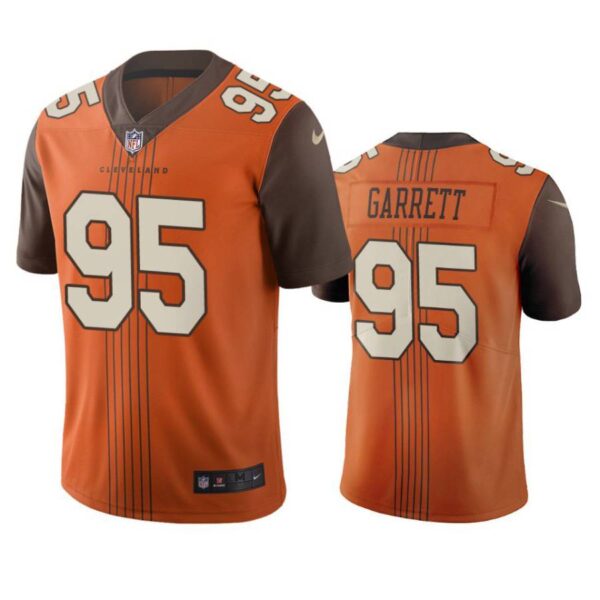 Myles Garrett Jersey Brown Vapor 95