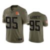 Myles Garrett Jersey Olive 95