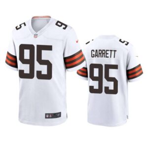 Myles Garrett Jersey White 95