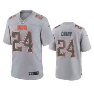 Nick Chubb Jersey Gray 24