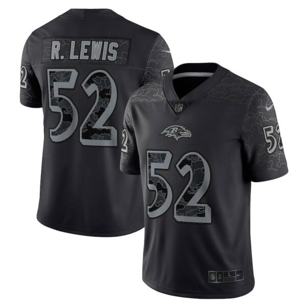 Ray Lewis Jersey Black 52