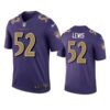 Ray Lewis Jersey Purple 52