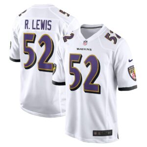 Ray Lewis Jersey White 52