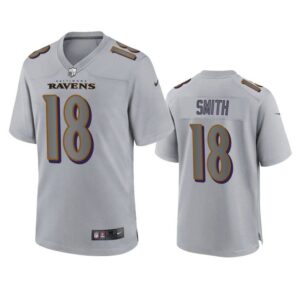 Roquan Smith Jersey Gray 18