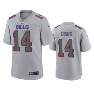 Stefon Diggs Jersey Gray 14