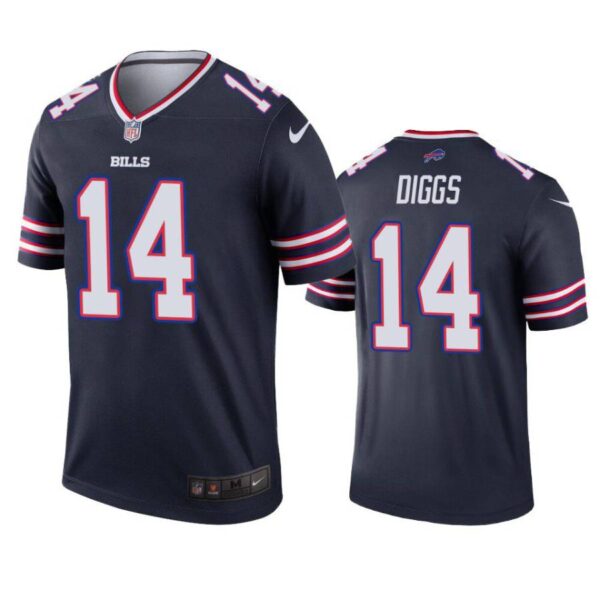 Stefon Diggs Jersey Navy 14