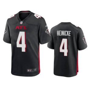 Taylor Heinicke Jersey Black 4