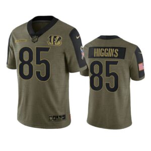 Tee Higgins Jersey Olive 85