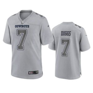 Trevon Diggs Jersey Gray 7