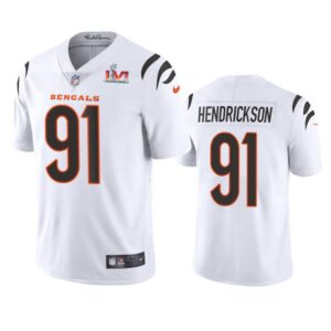 Trey Hendrickson Jersey White 91