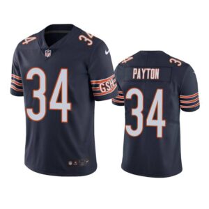 Walter Payton Jersey Navy 34