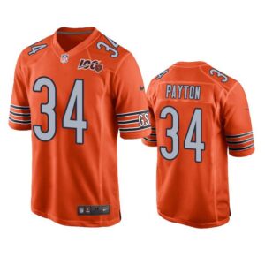 Walter Payton Jersey Orange 34