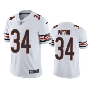 Walter Payton Jersey White 34