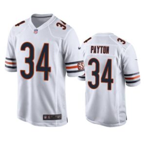 Walter Payton Jersey White 34