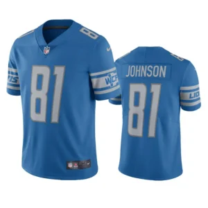 Calvin Johnson Jersey Blue 81