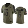 Jared Goff Jersey Olive 16
