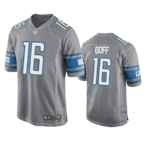 Jared Goff Jersey Silver 16