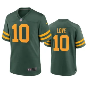 Jordan Love Jersey Green 10