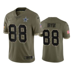 Michael Irvin Jersey Olive 88