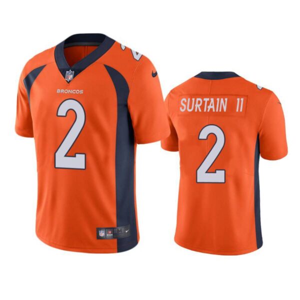 Patrick Surtain II Jersey Orange 2